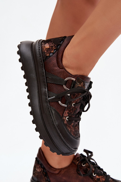    tüüpi jalanõud  platvormiga  06562-25 Czekoladowe