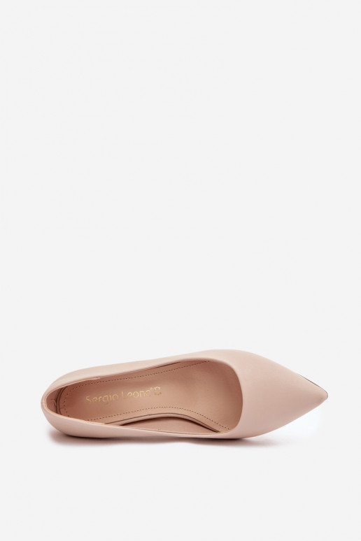 kõrge kontsaga Eko   Sergio Leone 1446 Elevandiluu värvi