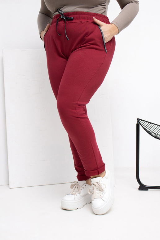 Bordoopunased spordipüksid