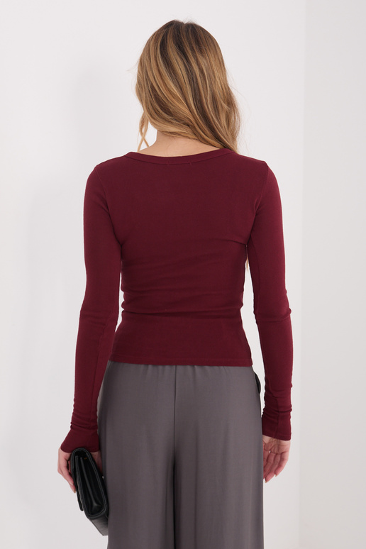 T-särk bordoopunase värvusega