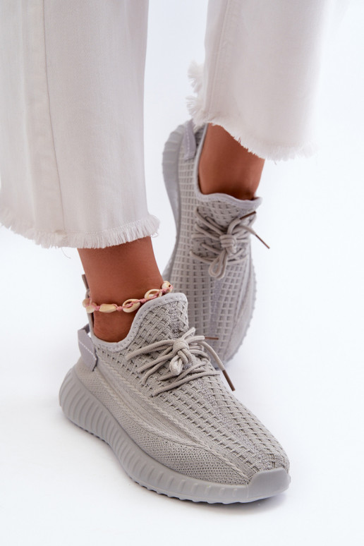 Riidest  spordijalatsid  Halli värvi Nelmarie