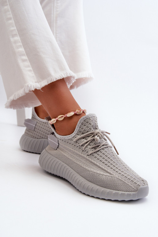 Riidest  spordijalatsid  Halli värvi Nelmarie