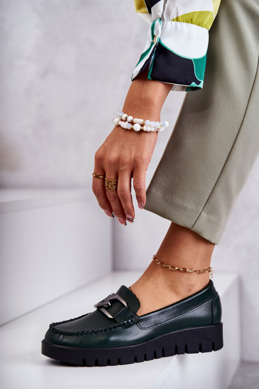 Laque jalatsid  platvormiga Rohelist värvi Kjersti