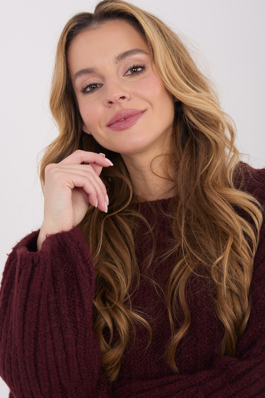 Bordo värvi kampsun