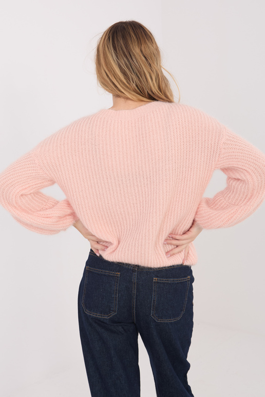 Virsikuvärvi kampsun