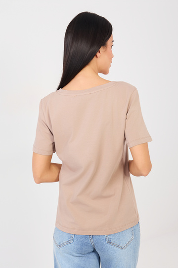 Tumesinine/pruun T-särk