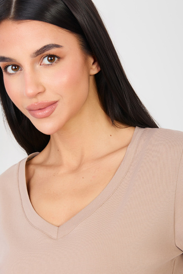 Tumesinine/pruun T-särk 2