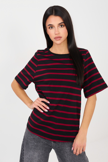 RV must-punane T-särk