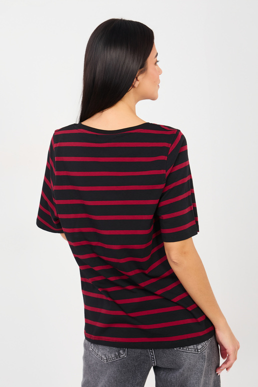 RV must-punane T-särk