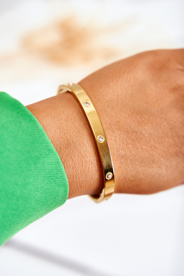 Käevõru kristallidega Kuldset värvi Lauren 2