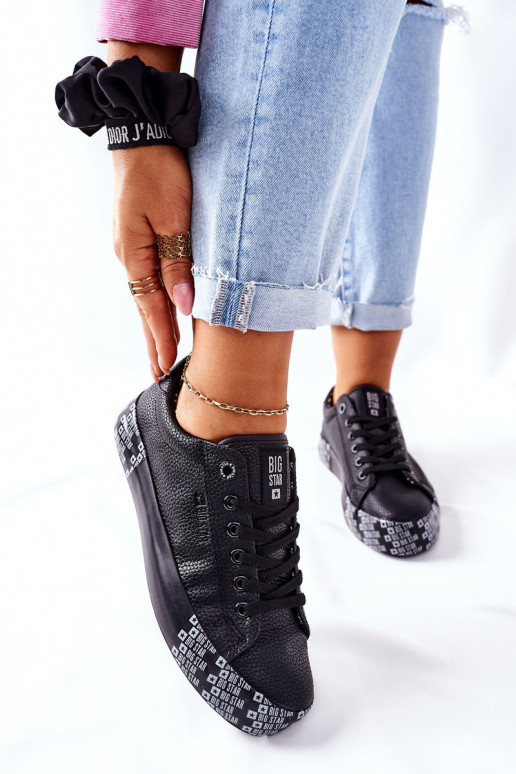 Naistesaapad platvormiga BIG STAR II274183 Must