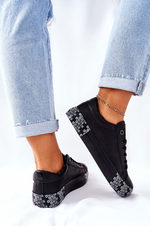 Naistesaapad platvormiga BIG STAR II274183 Must