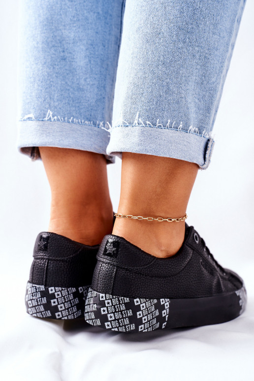 Naistesaapad platvormiga BIG STAR II274183 Must