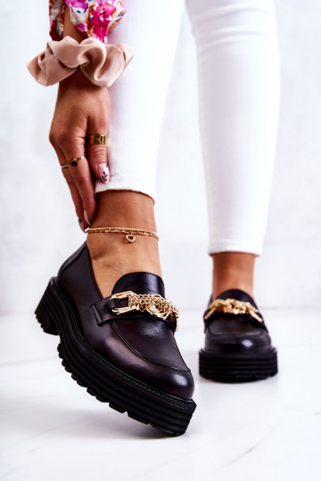  jalatsid Kuldset värvi Ozdoba   Laura Messi 2383 Must