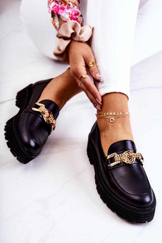  jalatsid Kuldset värvi Ozdoba   Laura Messi 2383 Must