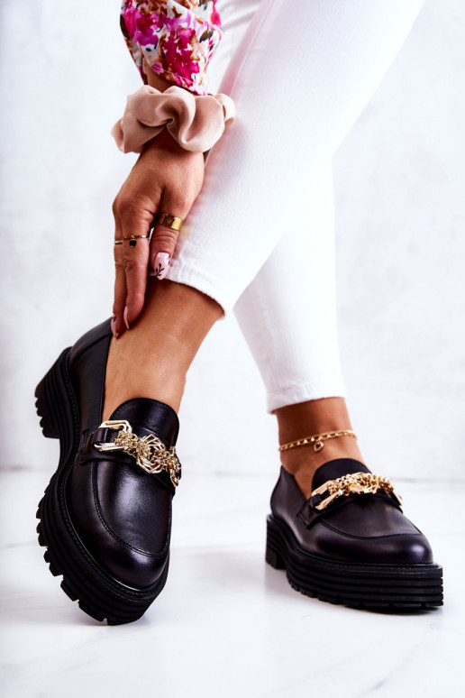  jalatsid Kuldset värvi Ozdoba   Laura Messi 2383 Must