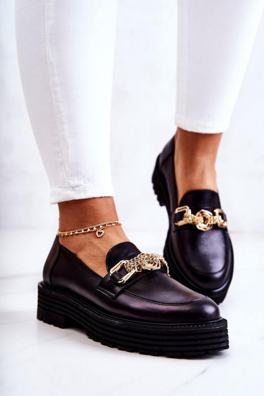  jalatsid Kuldset värvi Ozdoba   Laura Messi 2383 Must