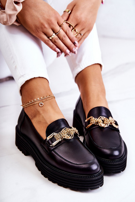  jalatsid Kuldset värvi Ozdoba   Laura Messi 2383 Must