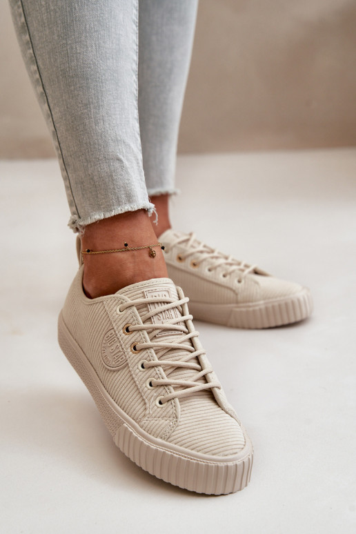  naiste saapad voodriga Big Star OO274812 Hi-Poly System beeži värvi