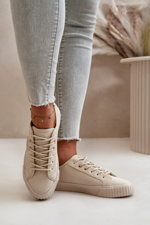  naiste saapad voodriga Big Star OO274812 Hi-Poly System beeži värvi