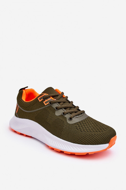   Sportliku stiiliga jalanõud nööritavad khakivärvi Jasper