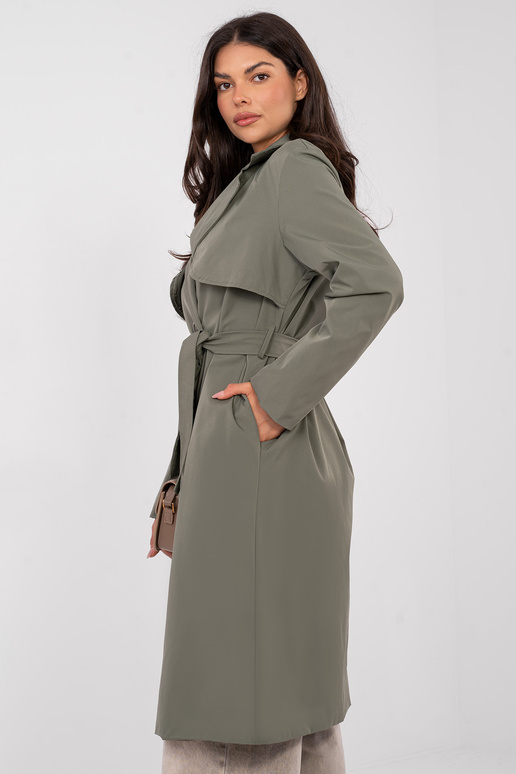 Pikk kasukas khaki värvi