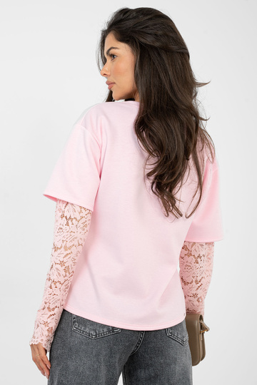 Pluus IT BZ hele roosa