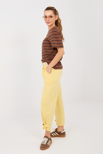 Püksid MI SP helekollane