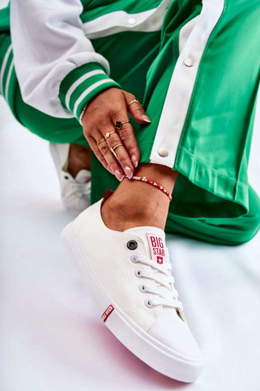 Naistesaapad Big Star FF274087 Valget-runased