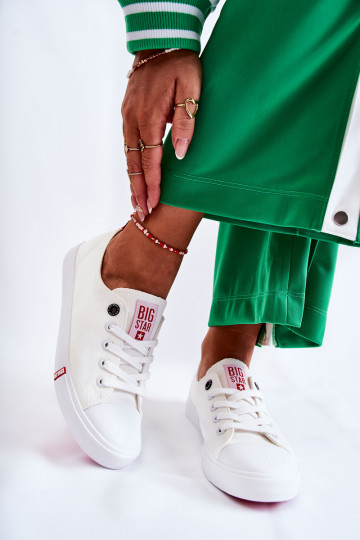 Naistesaapad Big Star FF274087 Valget-runased 2