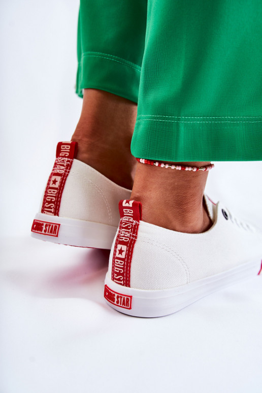 Naistesaapad Big Star FF274087 Valget-runased