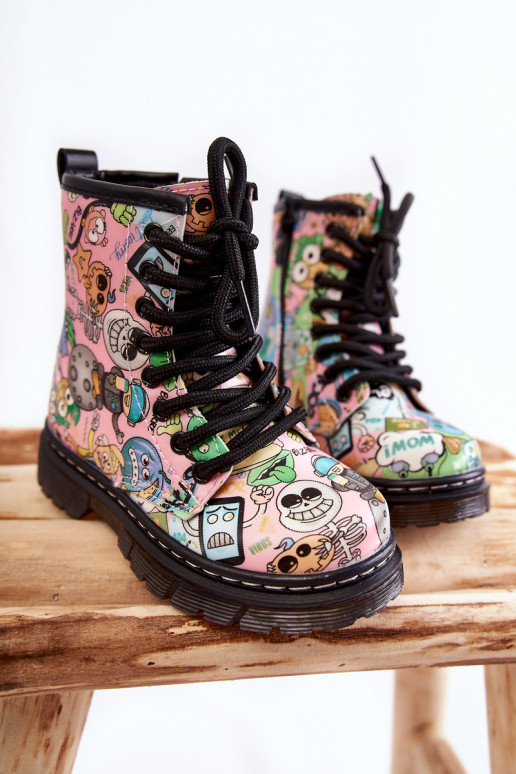 Laste jalanõud  Tumeroosad värvi Dexi