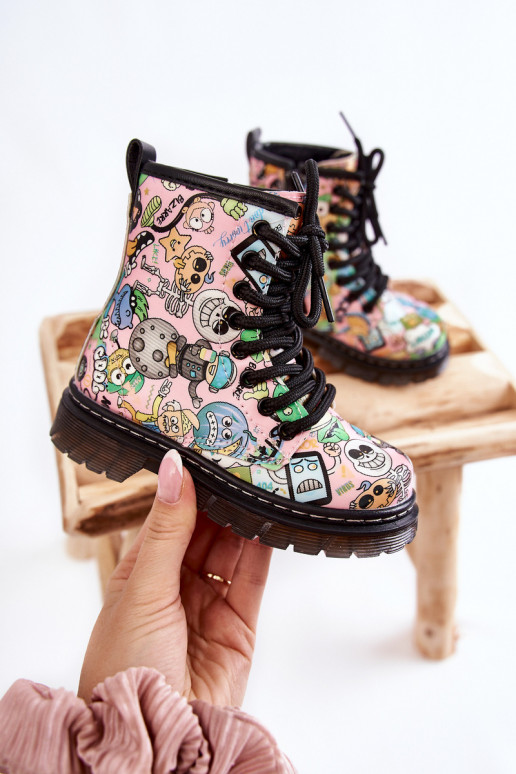 Laste jalanõud  Tumeroosad värvi Dexi