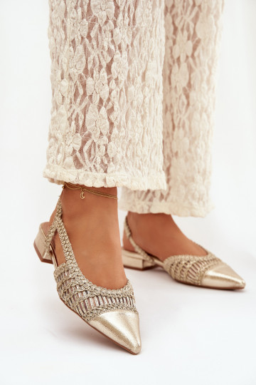 Naistesandaalid   Kuldset värvi Nivorra 2