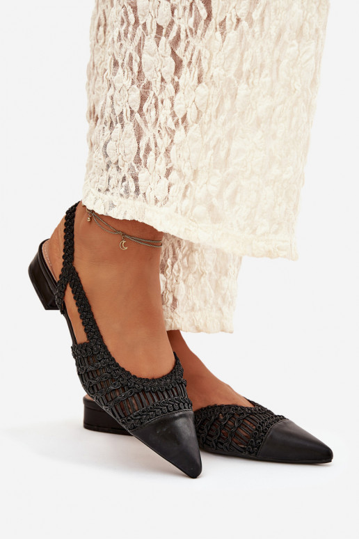 Naistesandaalid   Must Nivorra