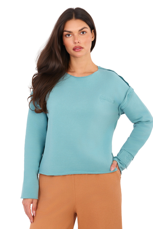 NS džemper türkiissinine