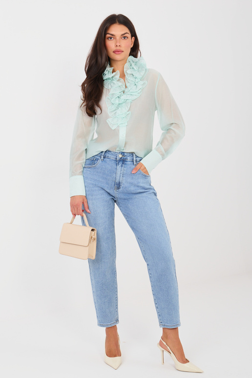 Sinised teksapüksid