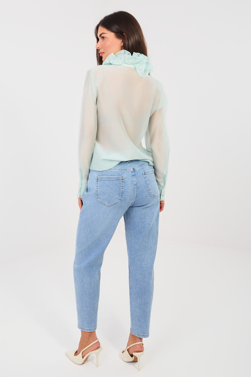 Sinised teksapüksid