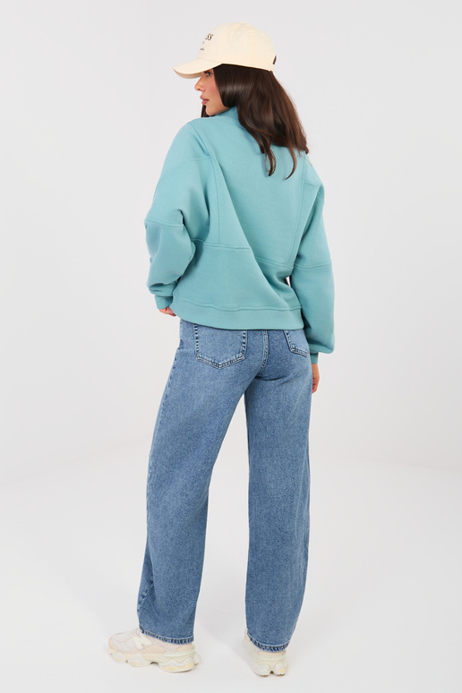 tumesinised teksapüksid