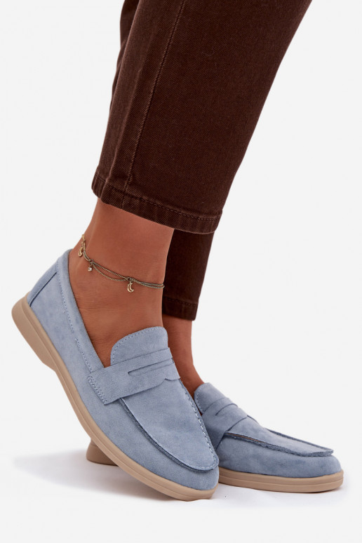 naiste mokassiinidEco Suedeu Sinist värvi Renelia