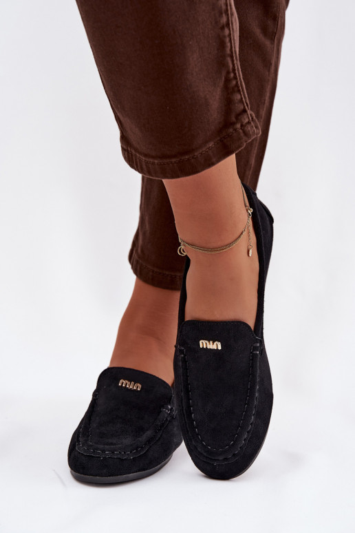 naiste mokassiinidVäikem Kuldset värvim Detalem msuud Sarivelle