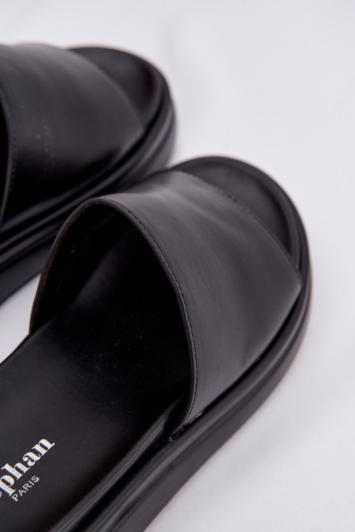 naiste plätud platvormiga Must Tanelisse