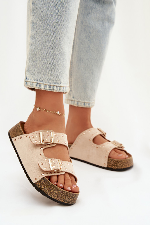 naiste plätud Ze Kuldset värvimi neetide ja pandlagami  Elevandiluu värvi Tervina