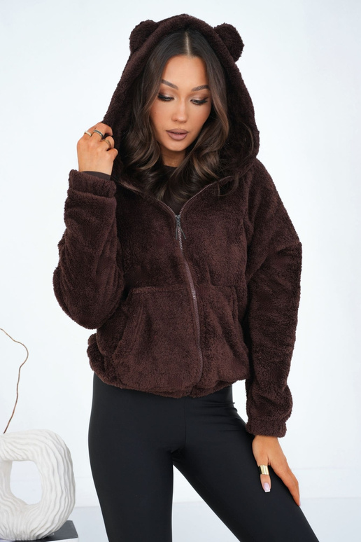 tumepruun bomberjakk