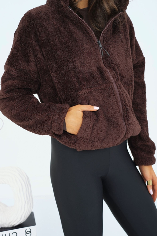 tumepruun bomberjakk