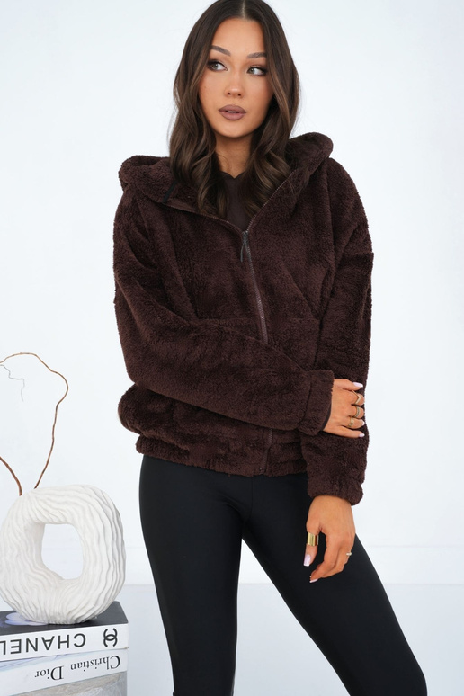 tumepruun bomberjakk