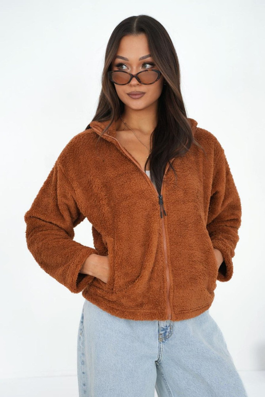 pruun bomberjakk särk