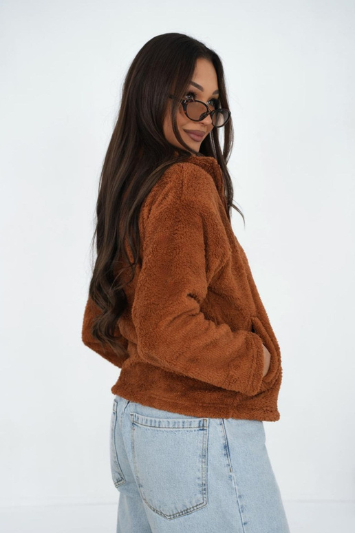 pruun bomberjakk särk