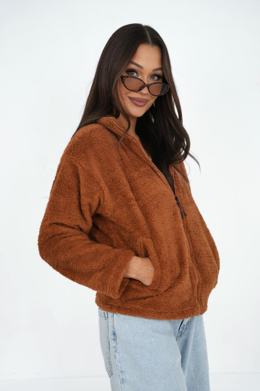 pruun bomberjakk särk