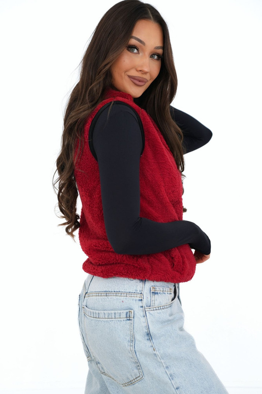 tume punane vest